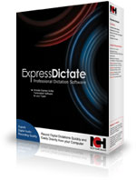 Express Dictate Dictation Software boxshot