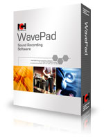 WavePad Audio Editing Software boxshot